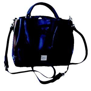 Dooney & Bourke Patent Small Brenna Satchel Bag Purse - Black  NWT RET $428